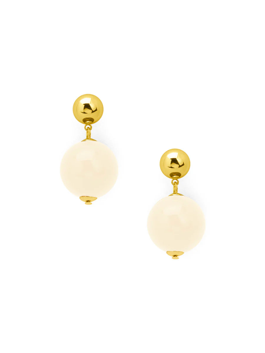 Oversized Bead Drop Earring