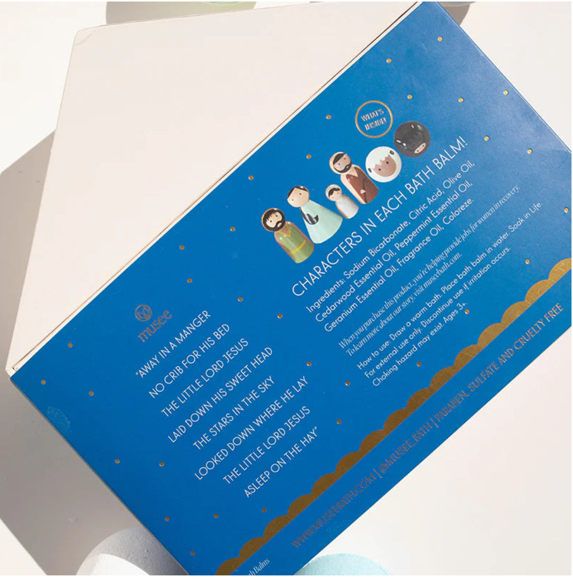 Away in a Manger Bath Balm Set