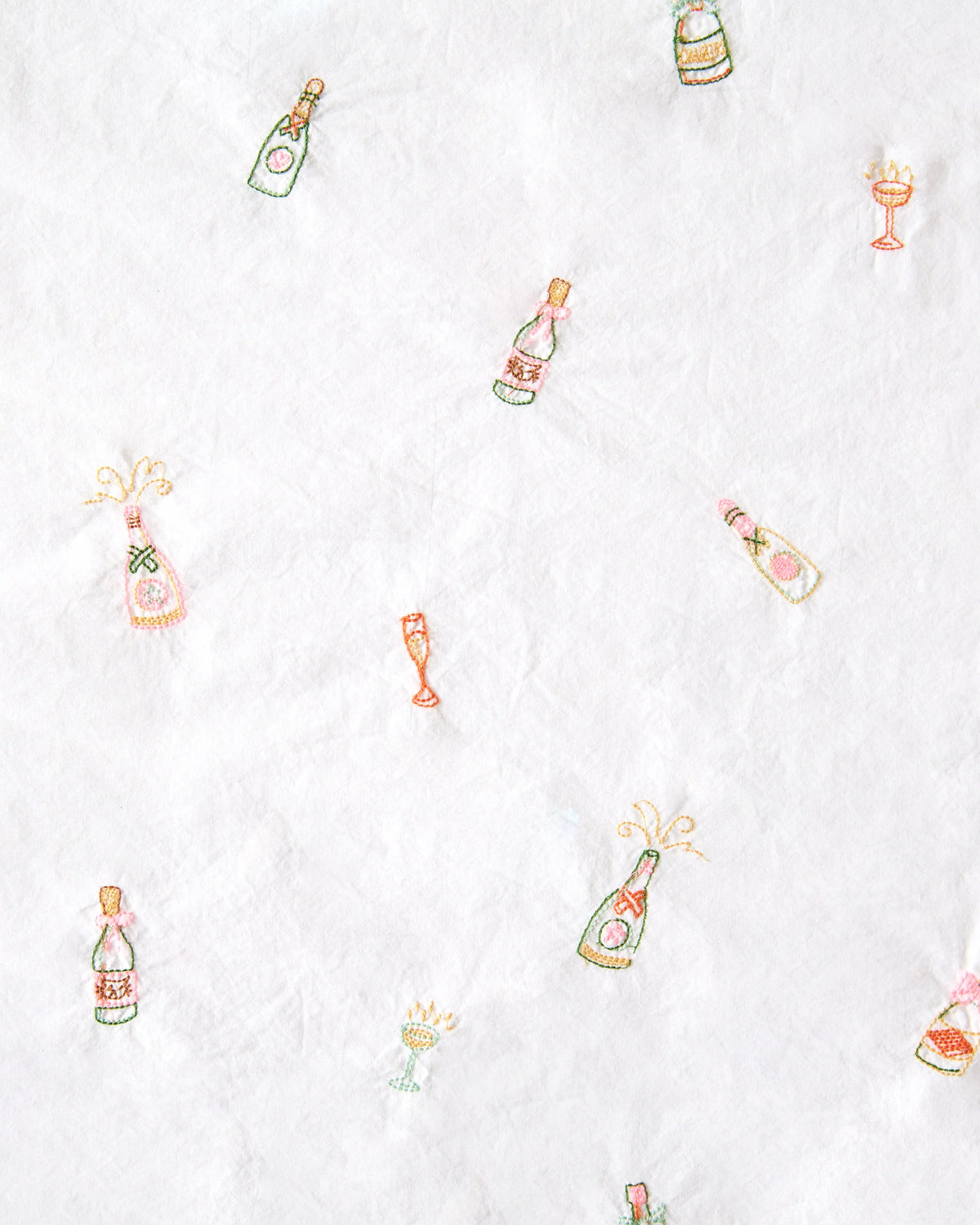 Printfresh Embroidered Bubbly Brunch Getting Ready Robe – Cloud