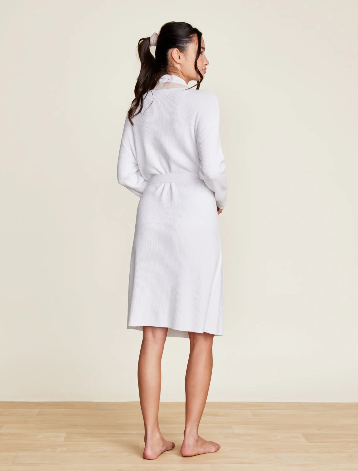 CozyChic Ultra Lite® Tipped Ribbed Short Robe