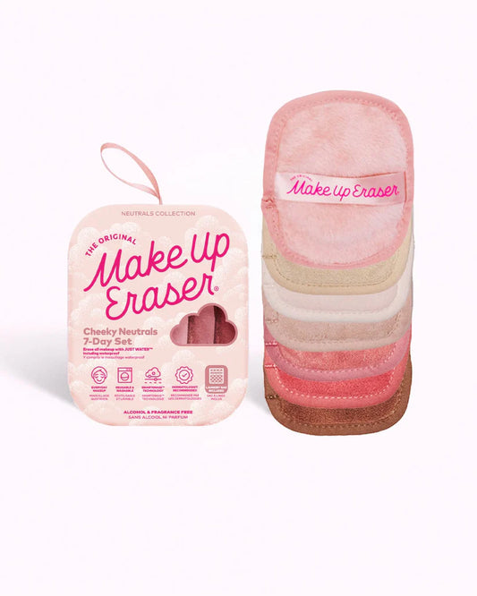 The Original MakeUp Eraser - 7-Day Set Neutrals