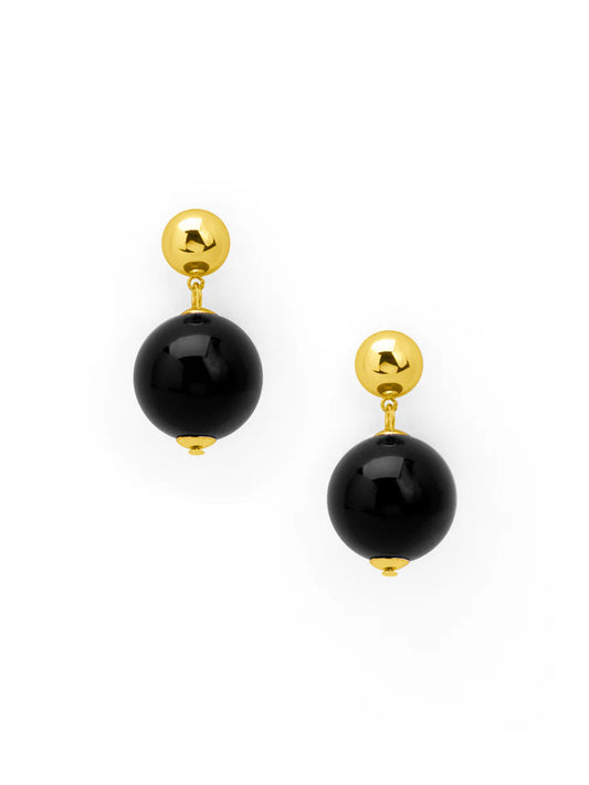 Oversized Bead Drop Earring