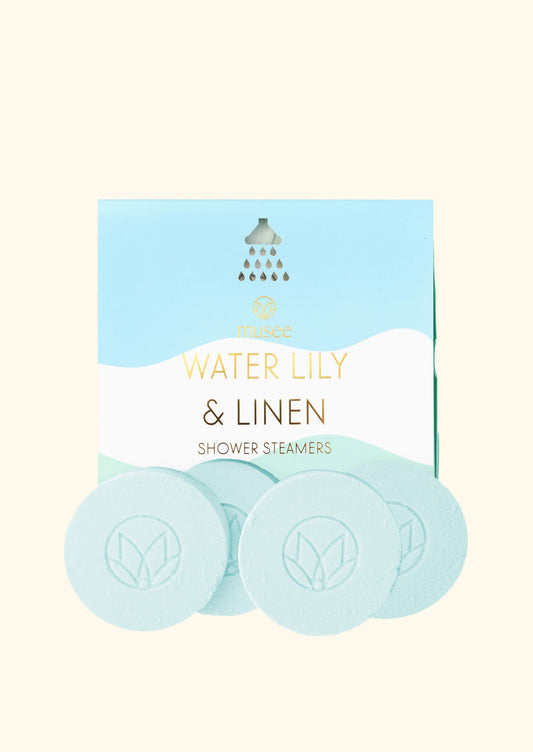 Water Lily & Linen Shower Steamers