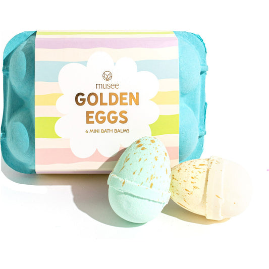 Golden Eggs 6 Mini Bath Balms