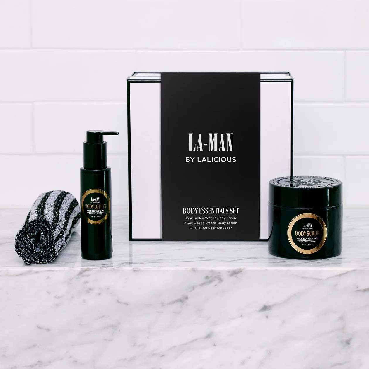 Body Essentials Set - La-Man Gilded Woods