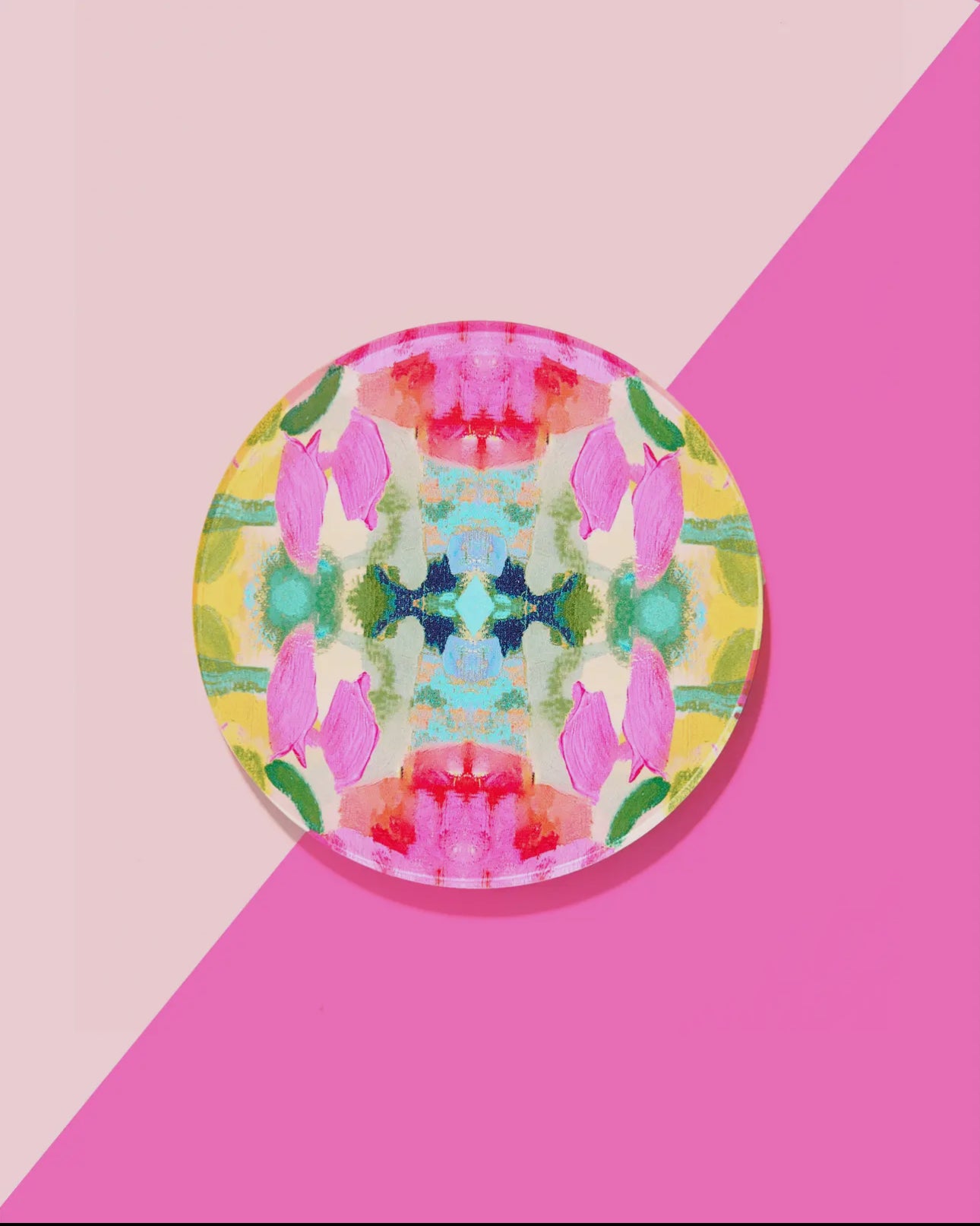 Pink Paradise Coaster Laura Park Designs X Tart By Taylor