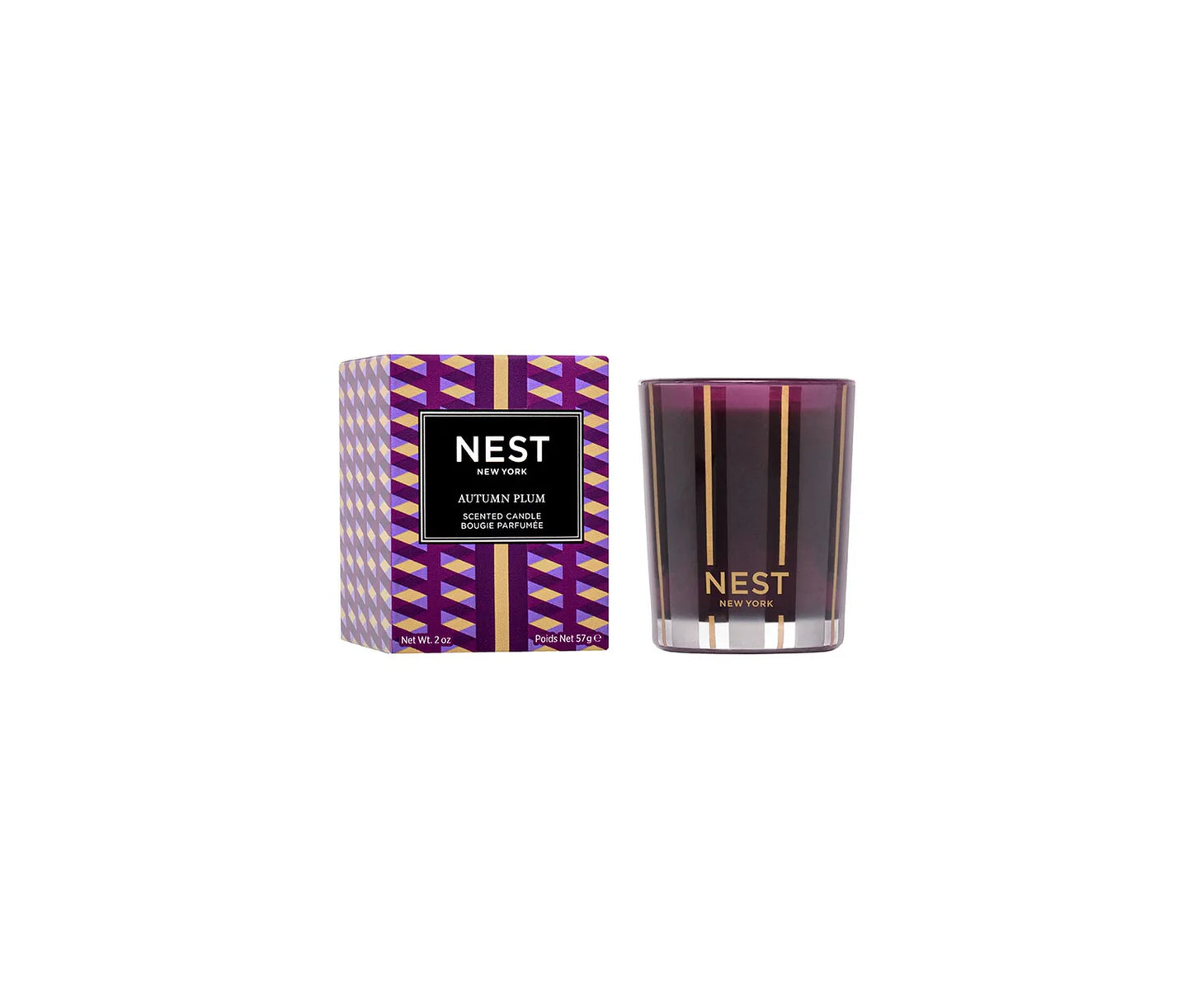 Autumn Plum Scented Candle