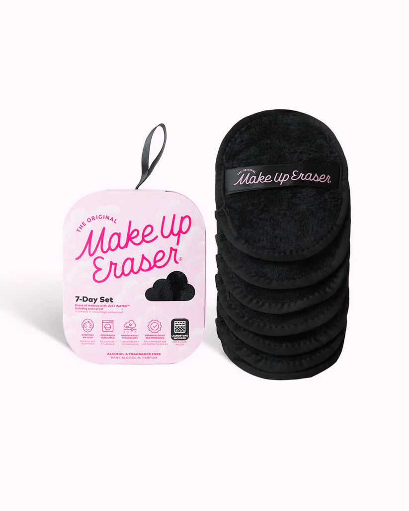 The Original MakeUp Eraser 7-Day Set Classics - Chic Black