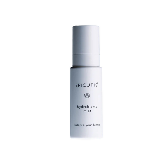 Epicutis Hydrobiome Mist hydrating facial mist that soothes skin and strengthens the skin barrier.