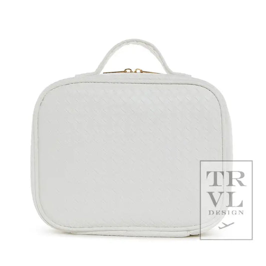 Woven White TRVL Case