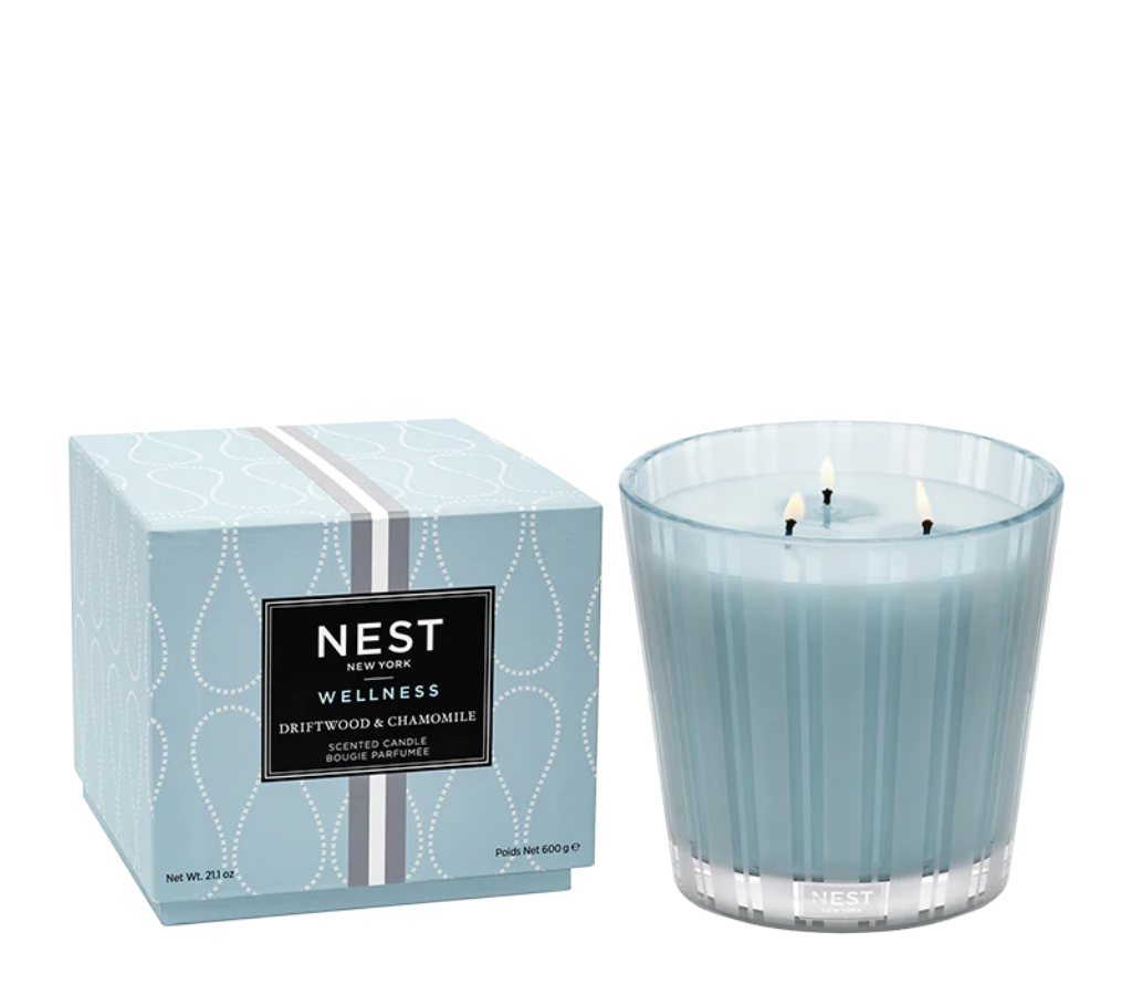 Driftwood & Chamomile 3-Wick Candle